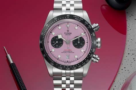 pink black bay chrono.